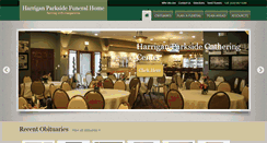 Desktop Screenshot of harriganparksidefh.com